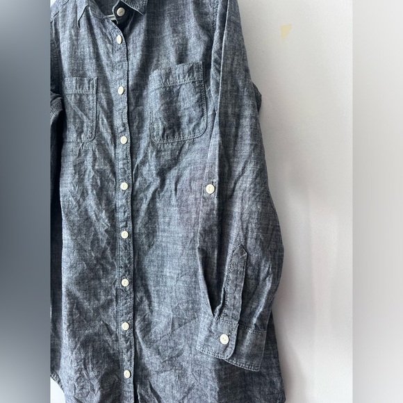 Kids chambray Muji shirt dress - tunic - Picture 3 of 6